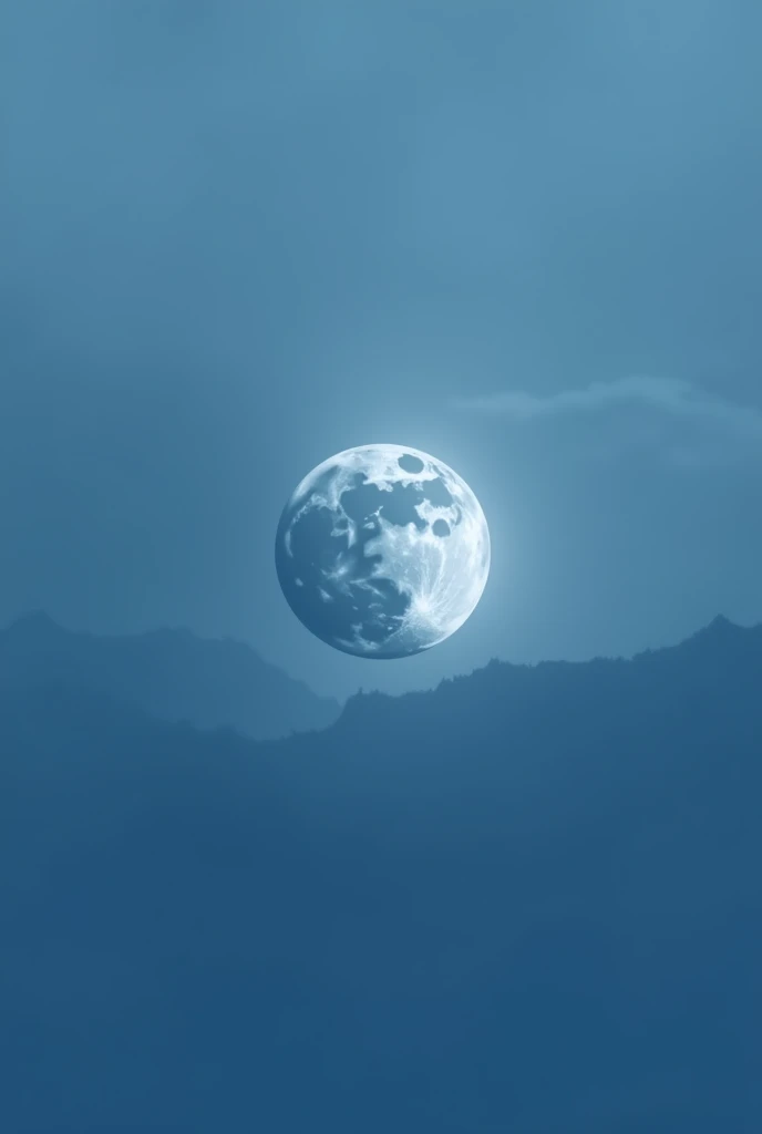 Make a simple logo with a moon in eclipse in blue tones that has the name of the company, which is “Ecliptika”, that has nice letters. 