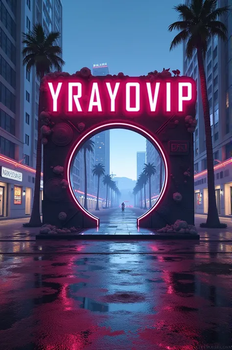 Hi, can you help me create a very striking GTA V online portal with the name YRAYOVIP?