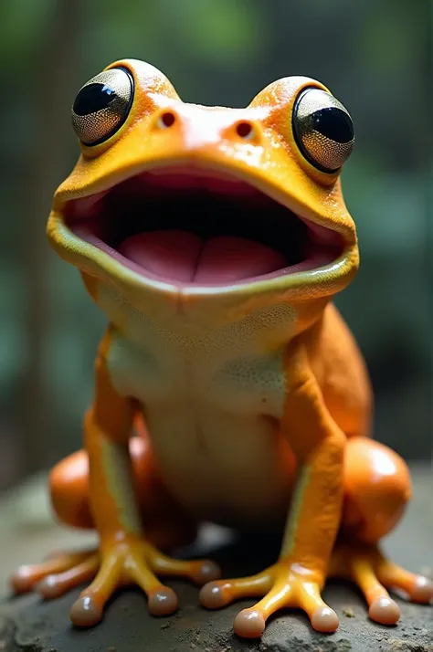 Exu frog mouth 