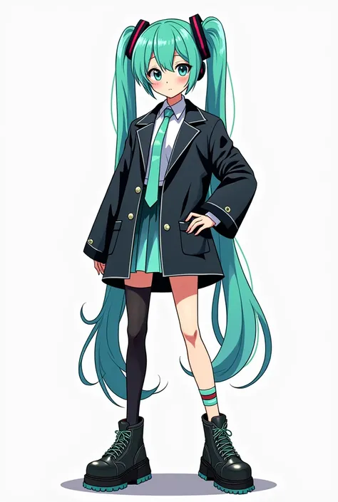 Hatsune miku with k-fashion clothes