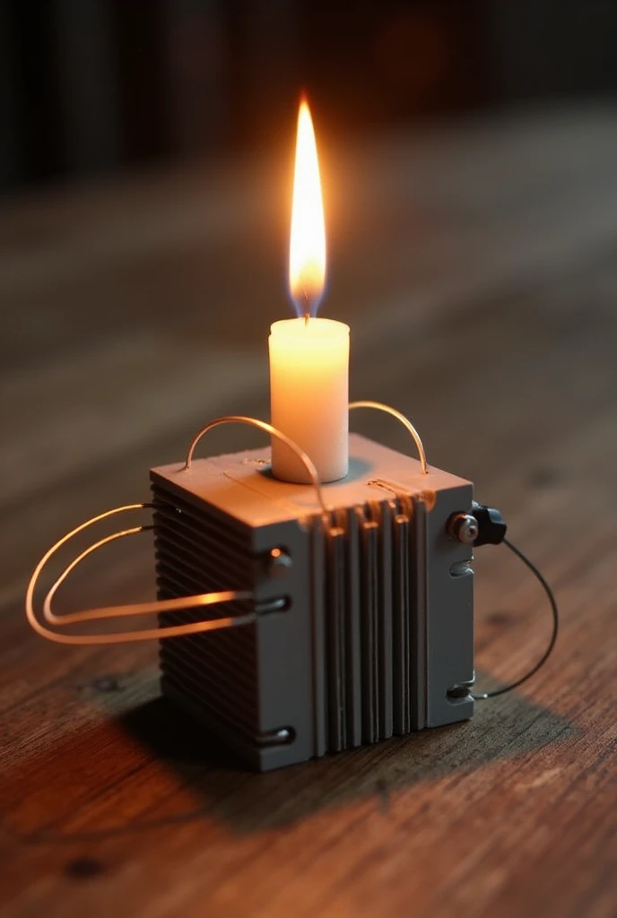 2. Battery Backup with Heat:
 * concept: Take advantage of thermal energy to generate electricity.
 * Materials:
   * Peltier (thermoelectric device)
   * Heat source (For example, a small candle)
   * Simple circuit for storing energy
 * Operation: The he...