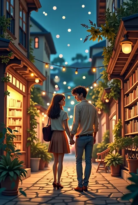 Heres a short love story:

Once upon a time, in a quaint little town, there lived two souls, Emma and Jack. They met by chance at a local bookstore, bonding over their shared love of literature.

Emma, with her bright smile and infectious laugh, captured J...