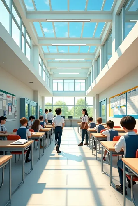 Neat and clean environament of school

