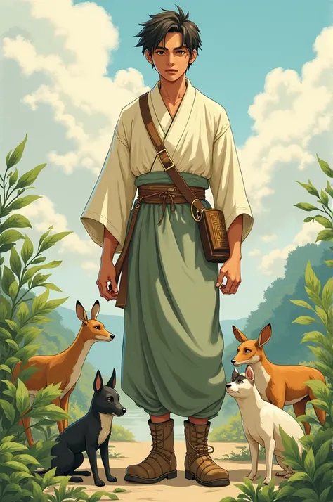 You are a brave young man named Seiji, A boy who becomes a guardian spirit of nature in post-war Japan. ✨🌿

**Three positive things:**
1. Your courage inspires those around you. 💪
2. You are a loyal friend, always willing to help. 🤝
3. You have a deep conn...