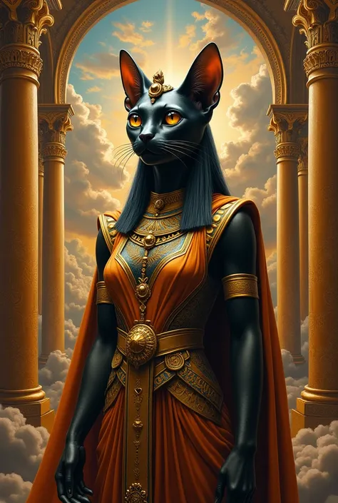 bastet egyptian goddess  in baroque times