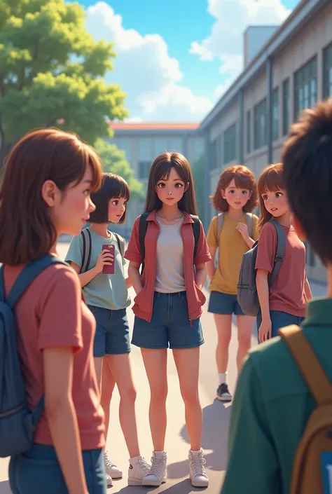 live-action　High school girls