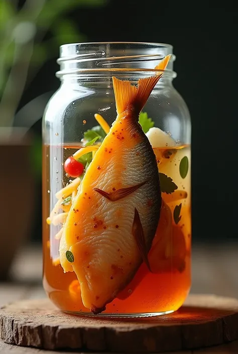 create bangus pastil in jar