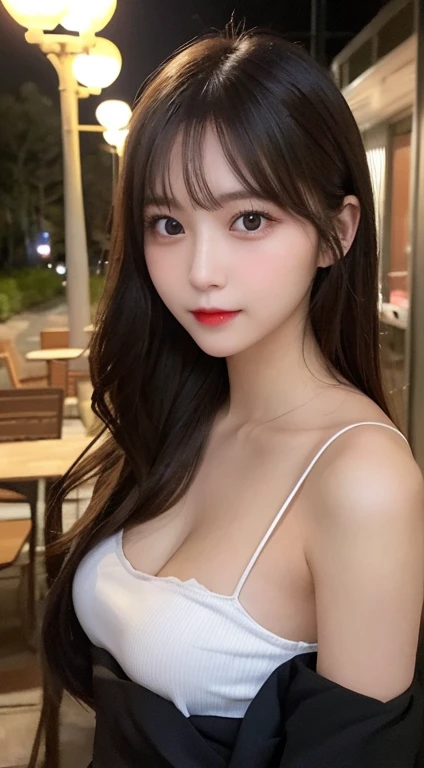 Tabletop, Highest quality, shape, Very detailed, finely, High resolution, 8k wallpaper, 完璧なダイナミックな構shape, Beautiful and beautiful eyes, Little devil costume,Straight hair,Small breasts、Natural color lip, Bold sexy pose,smile、20-year-old girl、cute、Sexy shot...