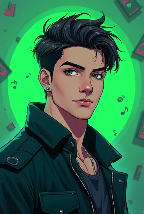 spotify man handsome fanart image anime