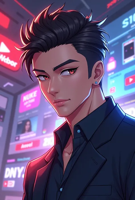 Youtube man handsome fanart image anime 