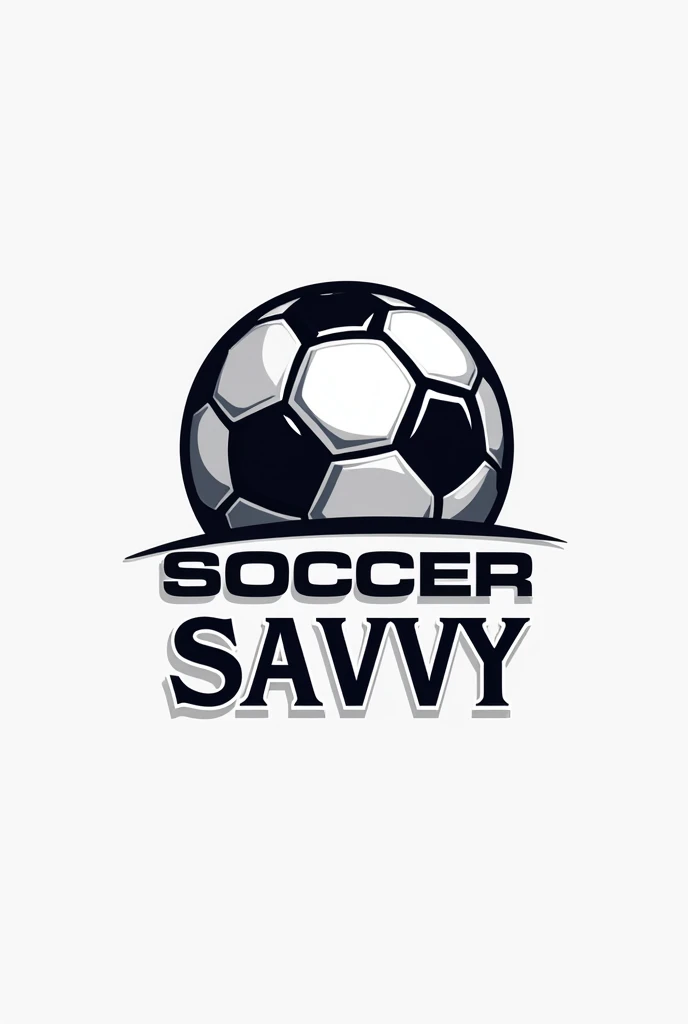 a logo for football YouTube channel “soccer Savvy”