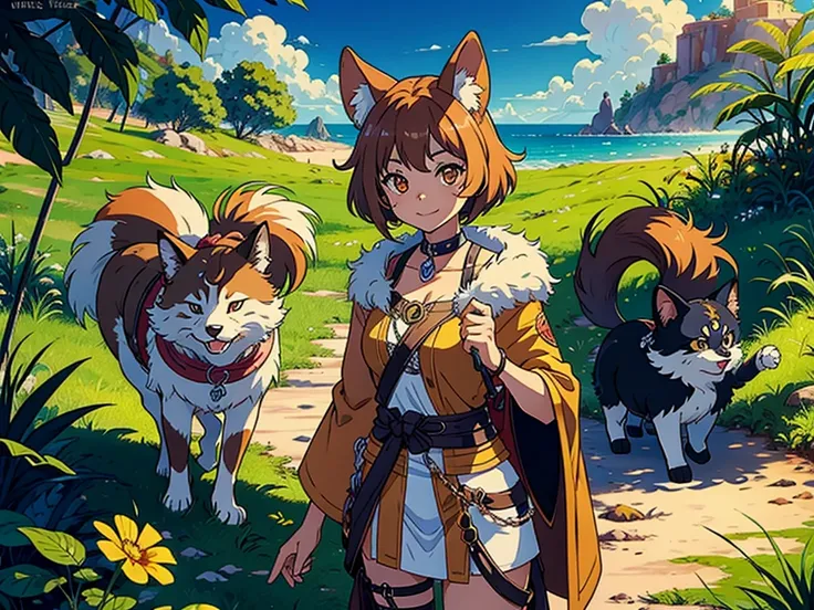 furry hiena em uma aventura