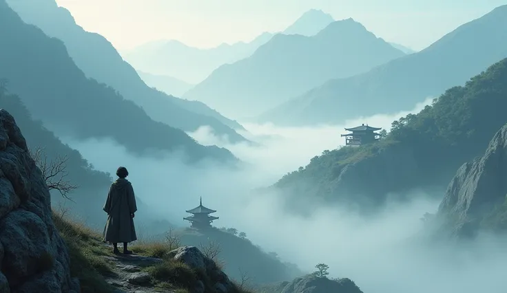 In the mist-shrouded mountains of Japan, where history and legend intertwine, There lived a young man named Kai. 