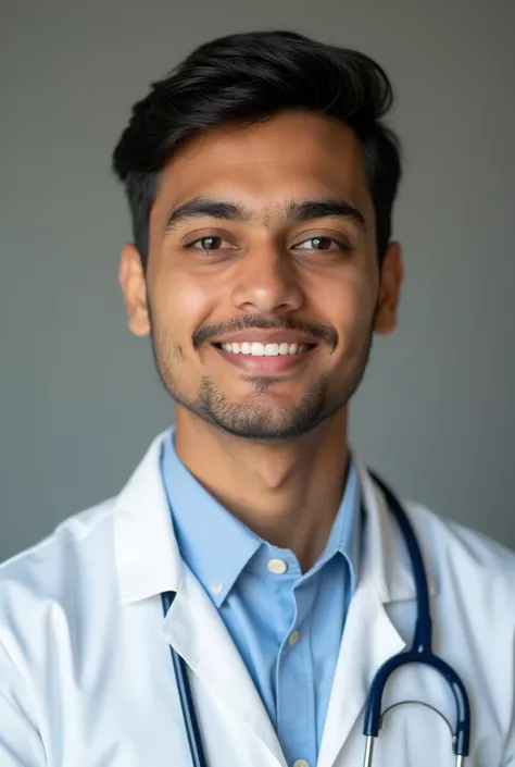 Generate a Bengali medical student boy of age 18 for facebook profile picture.