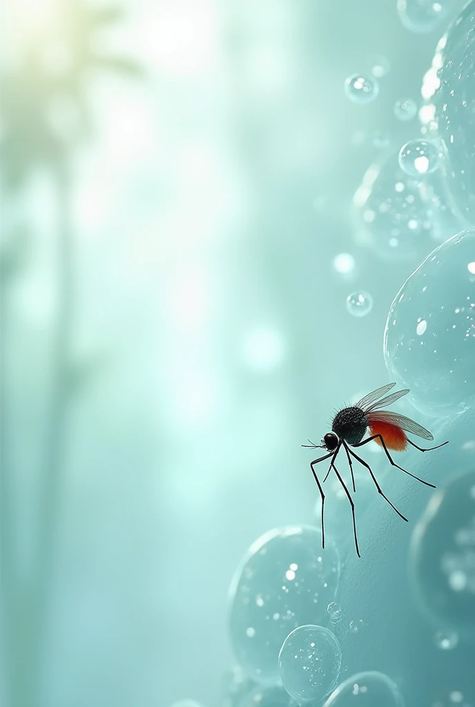 I want to create a very elegant and organized academic slide background., about dengue.