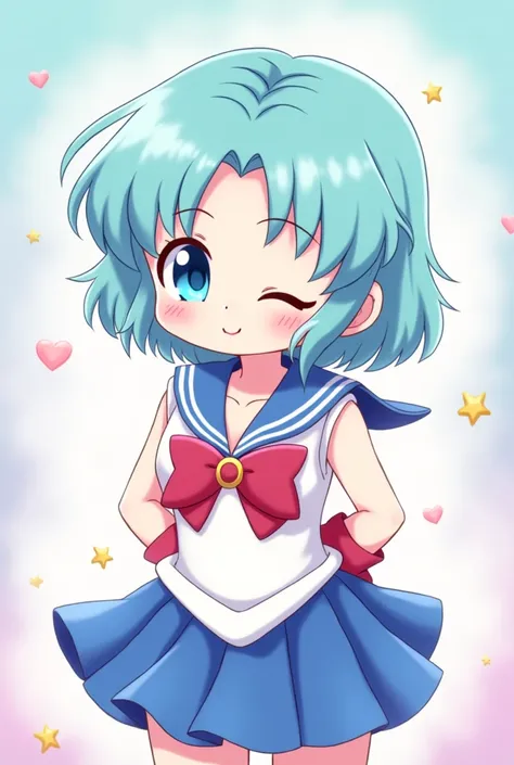 Cute Kawaii Sailor Mercury 