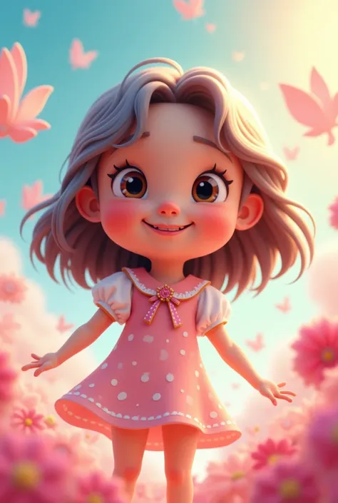 Animated image of a girl
