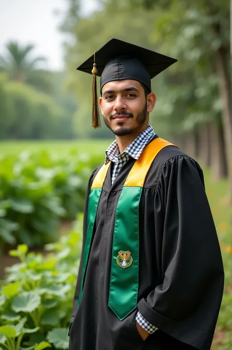 Invite me to a graduation of an agricultural engineer named Luis Arnoldo Quiñonez Flores