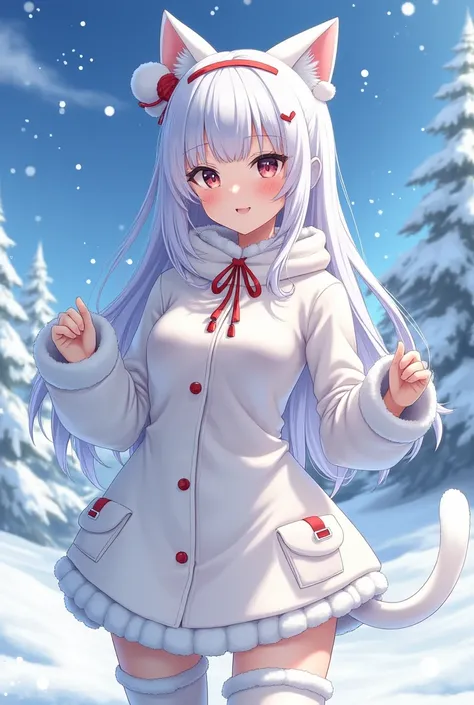 snow cat girl hentai