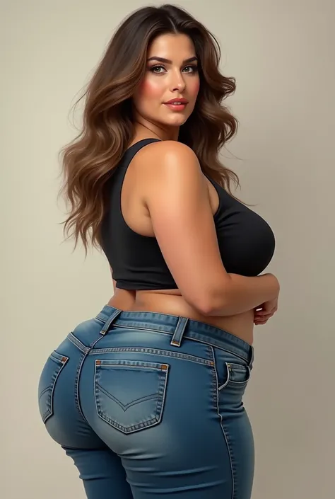 1milf,big ass,jeans