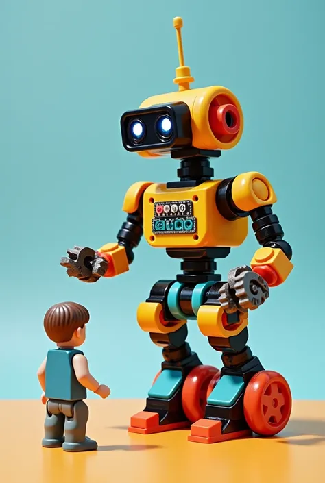 A smart lego piece Each block has a specific function: engines, Sensors, luces LED, Speakers, etc. The set includes a central block with a microprocessor and Bluetooth connectivity.. Children can build different robots and control them through an applicati...