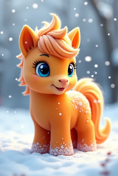 snowpony, orenge, tween, shaved