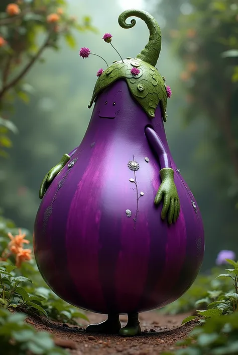 Eggplant costume