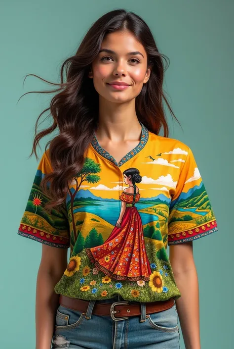 A women&#39;s shirt with the theme of Rio Grande do Sul 