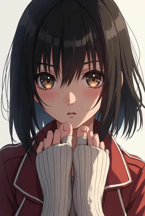 nsfw, Mikasa in Attack on Titan, beautiful foot, beauitful face, sockes, best quality, highres, masterpiece