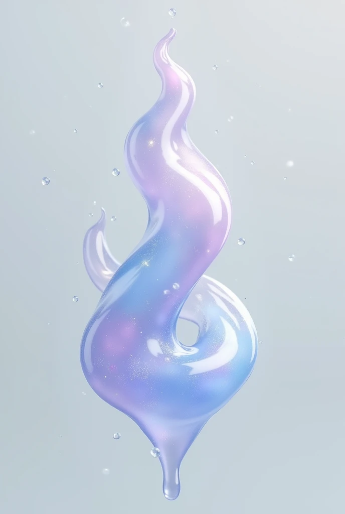 Transparent slime effect png