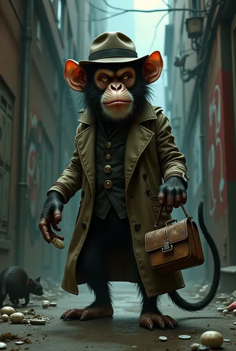 drug dealing monkey