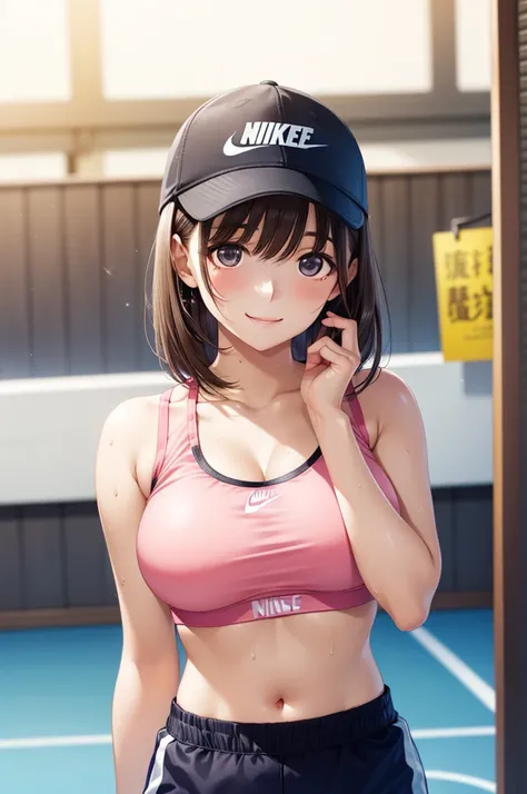 anegasaki nene、Shiny brown hair, short hair, (Beautiful brown eyes、Sparkling eyes, Fine grain)、smile、Ultra-detailed eyes、Highly detailed face, Highly detailed eyes,Cowboy Shot、


One girl,1,Perfect hands, Perfect Fingers,Perfect Anatomy, masterpiece, Highe...