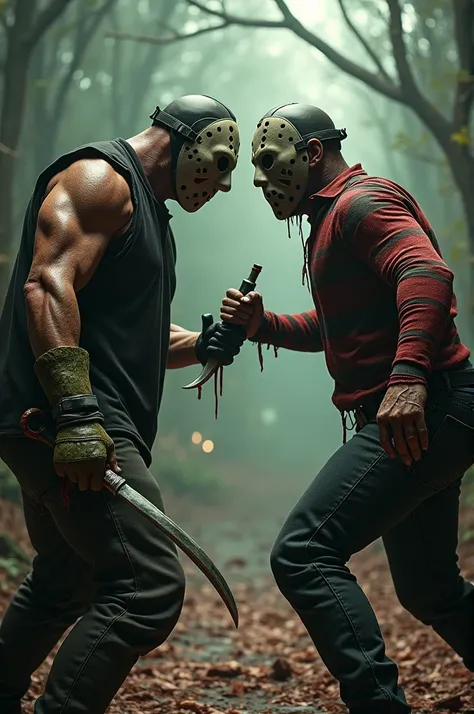 Jason Voorhees Vs Freddy Krueger Mortal Kombat