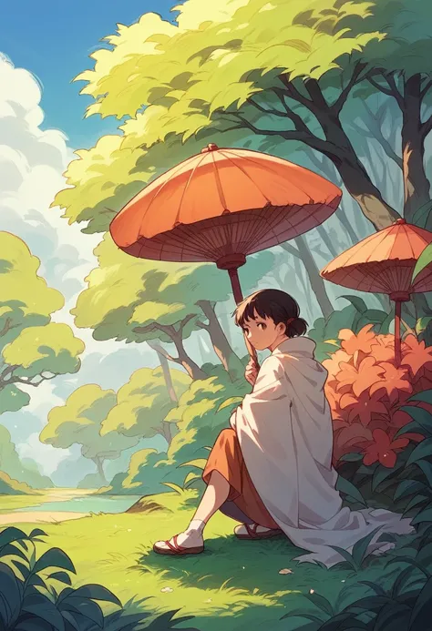 anime style,Ghibli style