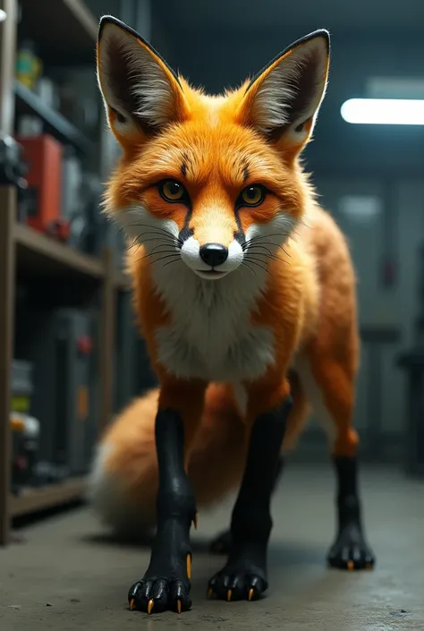 Fox female animatronic
