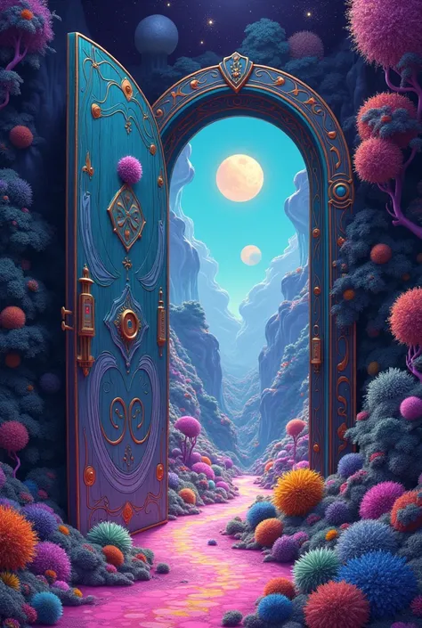 open door,flores,psychedelic
