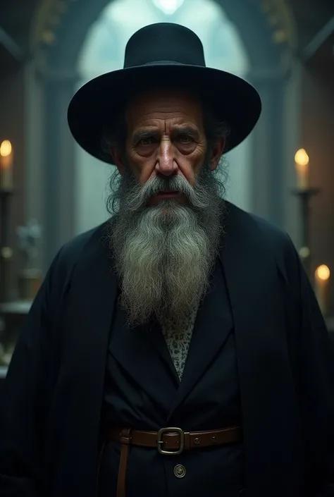 (photorealism:1.2), badass jewish rabbi