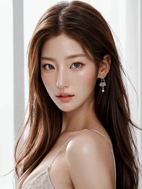 a Korean girl with many beautiful features of model Gisele Bündchen