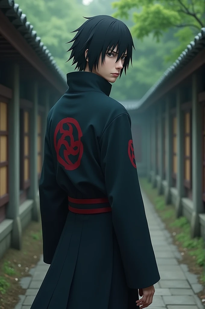 A member of the Uchiha clan 