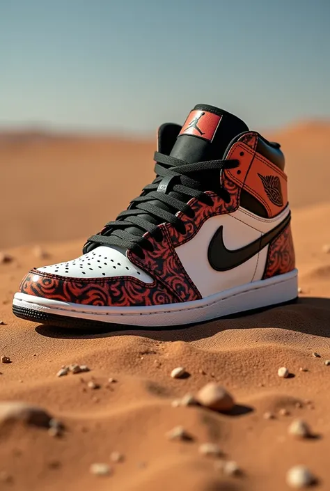 Nike Jordan sneaker inspired by Peru taking into account the Nazca lines 
