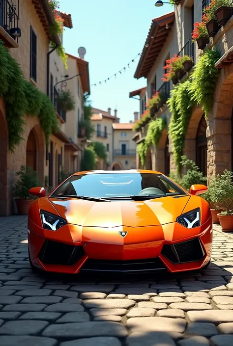 LAMBO IN OLD VILLAGE 