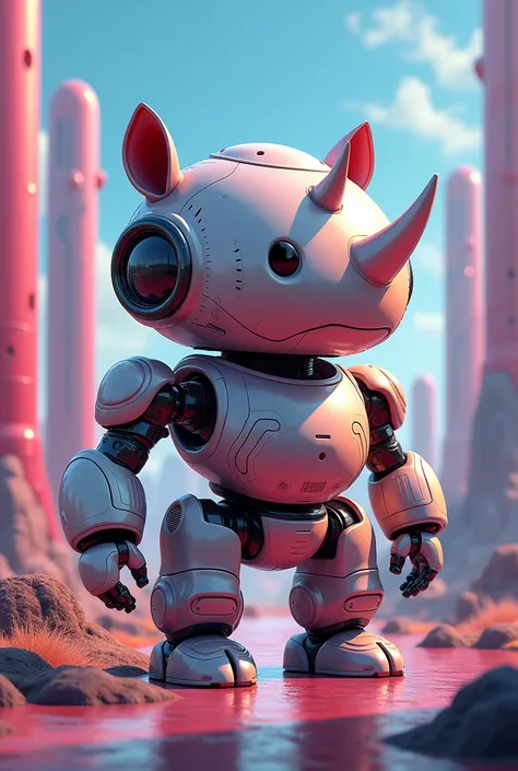 chibi Robot Rhino 