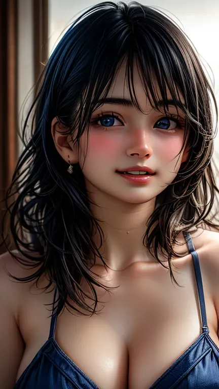 (masterpiece:1.2, Highest quality), (Realistic, photoRealistic:1.4), (Natural Side Lighting, Cinema Lighting), Make eye contact, 1 girl, Japanese, high school girl, Perfect Face, A pretty, symmetrical face, Glowing Skin, (Braiding:1.5, Light brown hair), H...