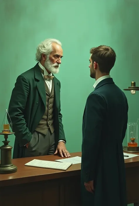 Wilhelm Wundt&#39;s reaction time experiment, that the background is pastel green, that is not intense, May the green be soft 