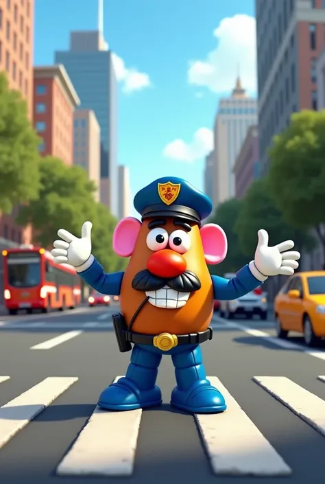 Mr. Potato Head Traffic Officer 