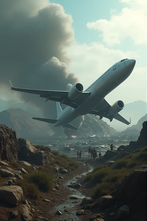 Make the biggest plane crash with boeing 737