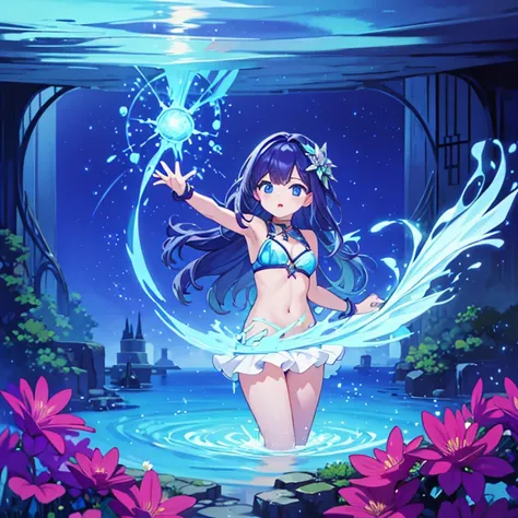 Fantasy　Sorcerer　Water Magic　