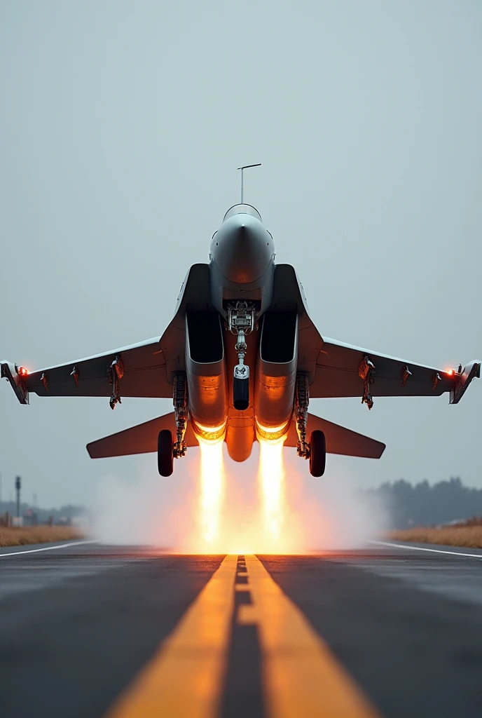 (Shooting from the tail direction of the aircraft forward ..A professional flight photographer’s perspective)(High resolution,masterpiece:1.2),(actual:1.37)"(best quality, High resolution, Super detailed, actual) The photographer took a photo of an F-CK-1 ...