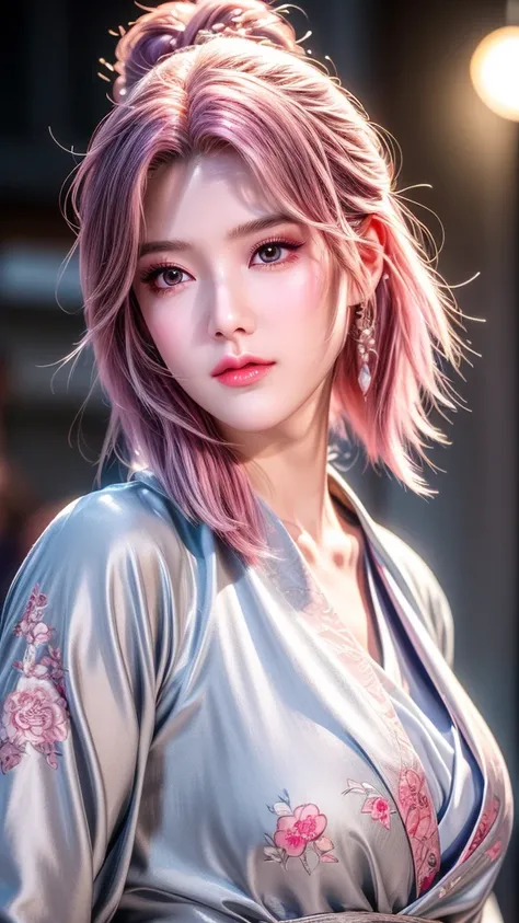 (Uhigh resolution, Retina, masterpiece, precise, Anatomically correct, Texture of the skin, Super Detail, Attention to detail, high quality, 最high quality, high resolution, 1080P, high resolution, 4K, 8K, 16K), (美しいAttention to detail目, Exquisite lip detai...