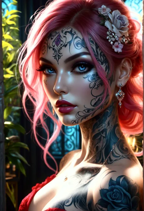 beautiful digital artwork, beautiful digital art, detailed beautiful face, 8k high quality oled detailed art, very beautiful digital art, digital art. highly detailed, beautiful detailed body, Create a hyper detailed photograph of a perfectly simetrical ta...